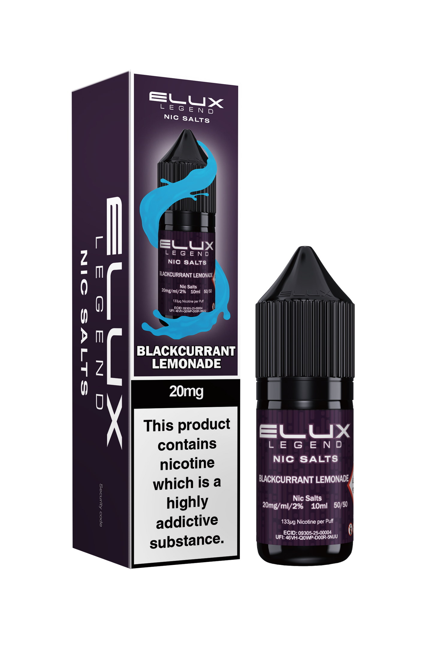 Elux - Blackcurrent Lemonade 20MG