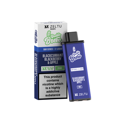 Double Brew Blackcurrant Blackberry Apple 20MG