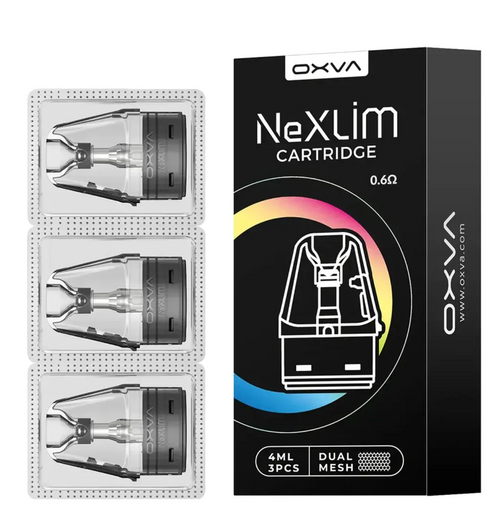 Oxva Nexlim Replacement XL Pods 4ML (Pack of 3) 0.6ohm
