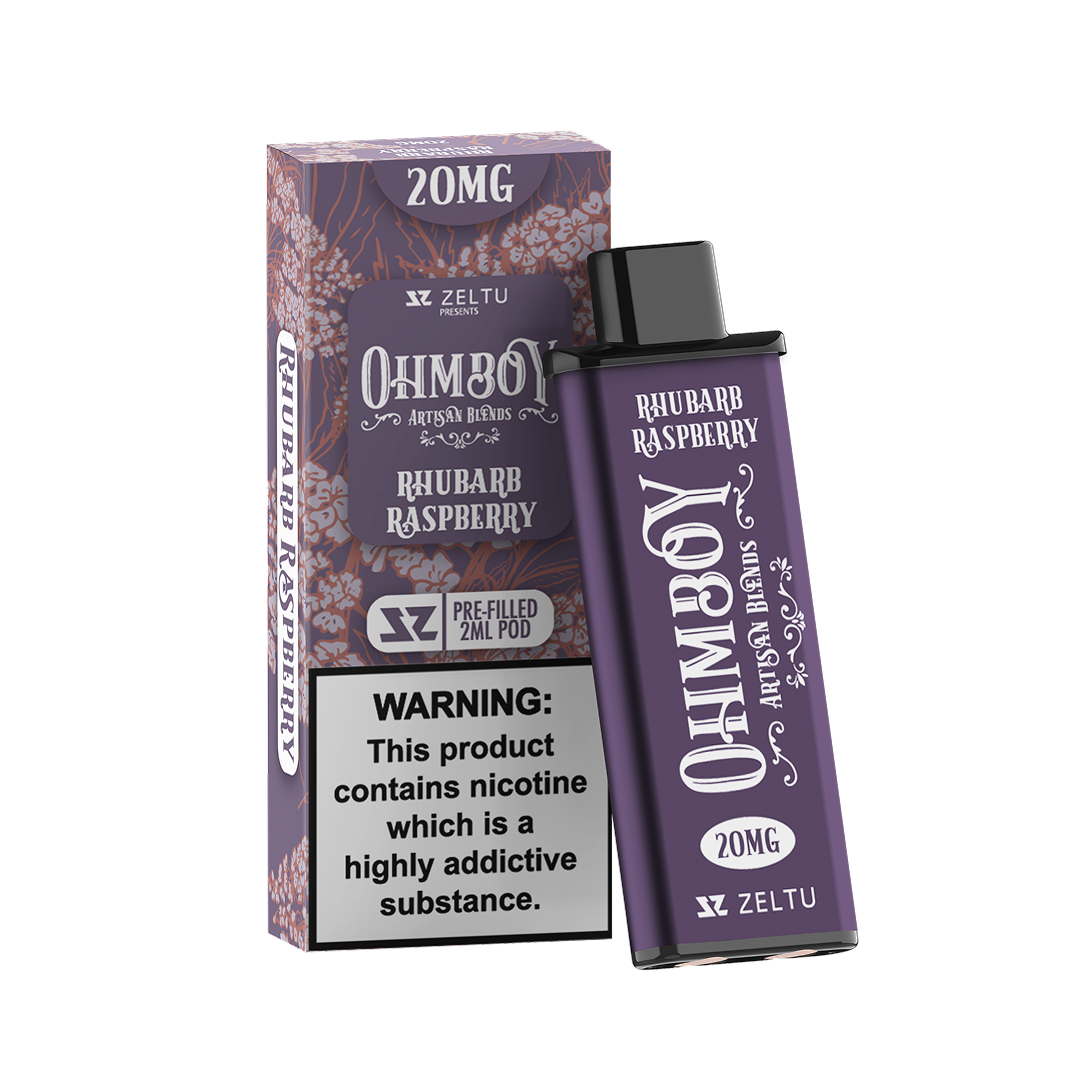 Ohmboy - Rhubarb Raspberry 20MG