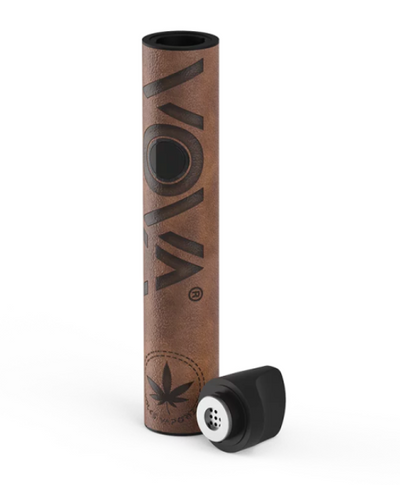 Brown Leather - VOLKS Dry Herb vaporizer