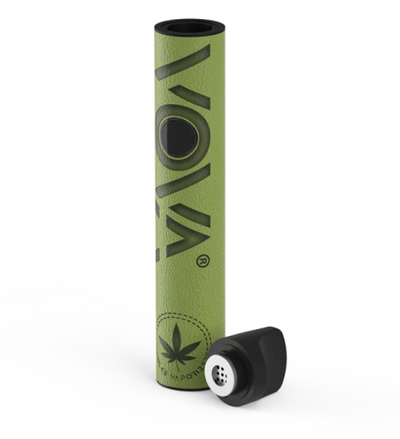 Green Leather - VOLKS Dry Herb vaporizer