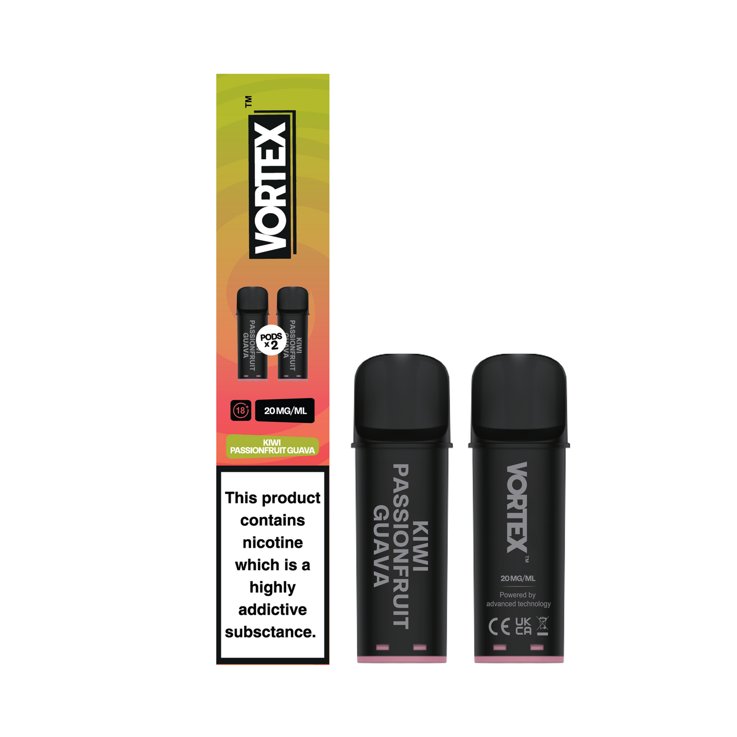 Kiwi Passionfruit Guava 20MG