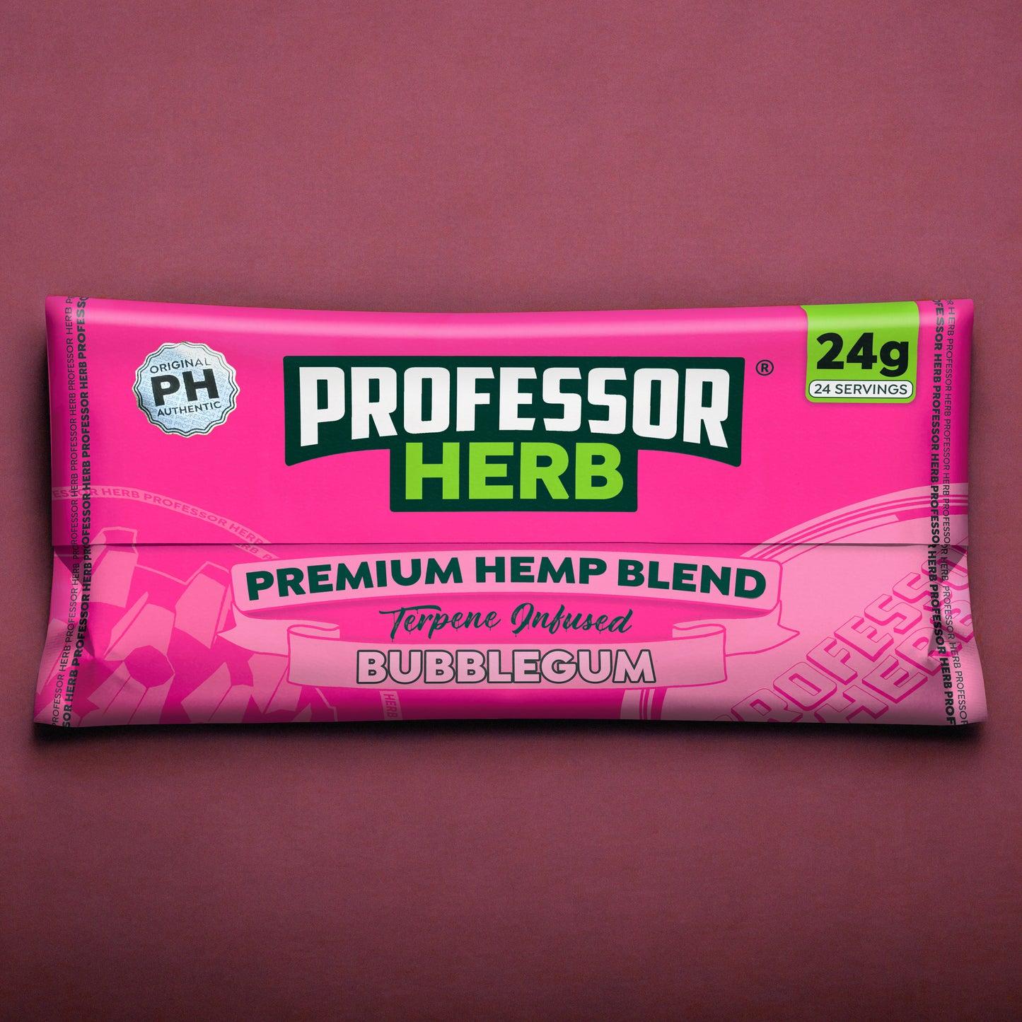 Professor Herb Premium Hemp Blend 24GM - Bubblegum