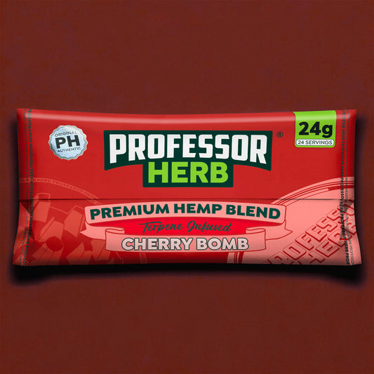 Professor Herb Premium Hemp Blend 24GM - Cherry Bomb